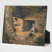 De mijn van de Mat, bord uit 'The Seat'. Fotoplaat (Zijkant)