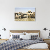 De mijnbestendige hinderlaag is beschermd canvas afdruk (Insitu (Slaapkamer))