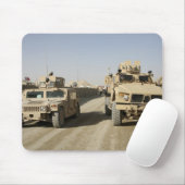 De mijnbestendige hinderlaag is beschermd muismat (Met muis)