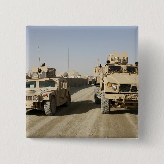 De mijnbestendige hinderlaag is beschermd vierkante button 5,1 cm (Voorkant)