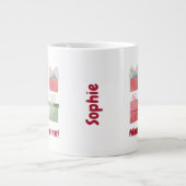 De mijne, de mijne, de mijne grappige kerstcadeaus grote koffiekop (Voorkant)