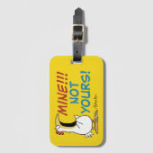 De mijne is niet de jouwe Boynton kip Bagagelabel (Voorkant (verticaal))