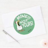 De mijne is niet de jouwe Boynton kip Ronde Sticker (Envelop)
