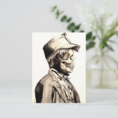 De mijnwerkerszoon briefkaart (Staand voorkant)