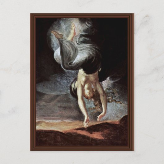 De milde koningin Titania is de Magische Ring op B Briefkaart (Voorkant)