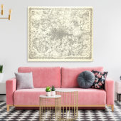 De milieus van Londen Canvas Afdruk (Insitu (Woonkamer))