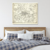 De milieus van Londen Canvas Afdruk (Insitu (Slaapkamer))