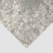 De milieus van Londen Tissuepapier (Detail)