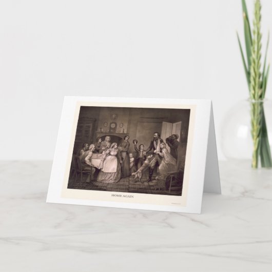 De Militair die van de Burgeroorlog Ingestemd met Kaart (Voorkant)