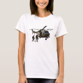 De militaire basis van de Avengers T-shirt (Voorkant)