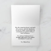 De militaire Kaart van de Sympathie van het Leger (Binnen)