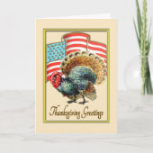 De militaire Kaart van de Thanksgiving (Voorkant)
