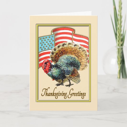 De militaire Kaart van de Thanksgiving (Voorkant)