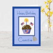 De militaire Kaart van de Verjaardag Coastie (Gele Bloem)