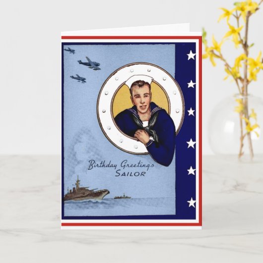 De militaire Kaart van de Verjaardag van de Zeeman (Gele Bloem)