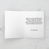 De militaire Kaart van Halloween van de Kleinzoon (Binnen)