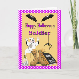 De militaire Kaart van Halloween voor Militair