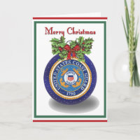 De militaire Kerstkaart van de Kustwacht