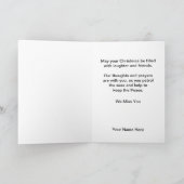 De militaire Kerstkaart van de WO.II- Marine Feestdagen Kaart (Binnen)