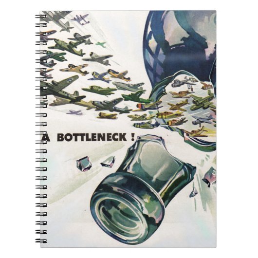 De militaire luchtvaart van de Tweede Wereldoorlog Notitieboek (Voorkant)