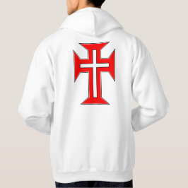 De militaire orde van het kruis van Christus achte Hoodie