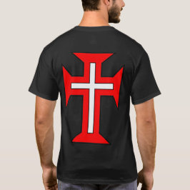 De militaire orde van het kruis van Christus achte T-shirt
