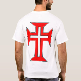 De militaire orde van het kruis van Christus achte T-shirt