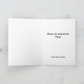 De militaire Patriottische Kaart van de Verjaardag (Binnen)