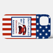 De militaire veteranendienst van [Patriottisch Ame Case-Mate iPhone Case (Achterkant (horizontaal))