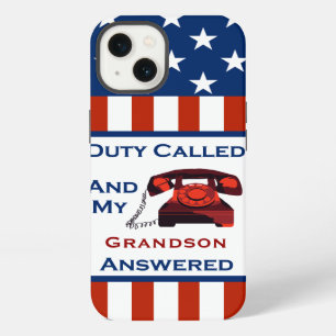De militaire veteranendienst van [Patriottisch Ame iPhone 13 Hoesje