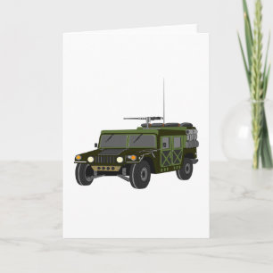 De militaire Wenskaarten van Hummer Kaart