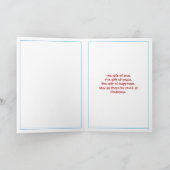 De Militairen van het Speelgoed van de Notekrakers Feestdagen Kaart (Binnen)