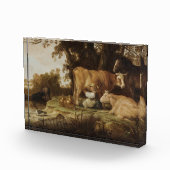 De Milkmaid Aelbert Cuyp Fotoblokken (Rechts)