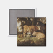 De Milkmaid Aelbert Cuyp Magneet (Voorkant / Achterkant)