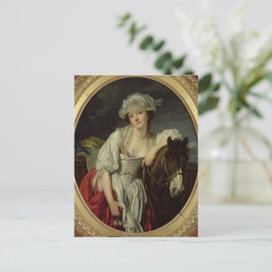 De Milkmaid Briefkaart (Staand voorkant)