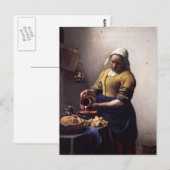 De Milkmaid Briefkaart (Voorkant / Achterkant)