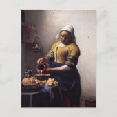 De Milkmaid Briefkaart (Voorkant)