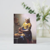 De Milkmaid Briefkaart (Staand voorkant)