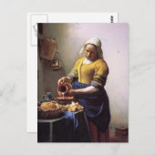 De Milkmaid Briefkaart (Voorkant / Achterkant)