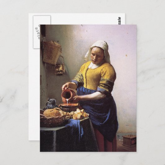 De Milkmaid Briefkaart (Voorkant / Achterkant)
