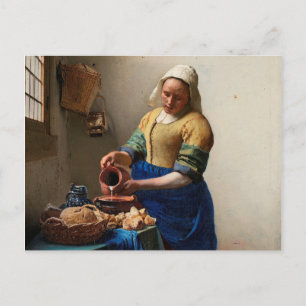 DE MILKMAID BRIEFKAART