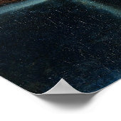 De Milkmaid, Jan Vermeer Poster (Hoek)