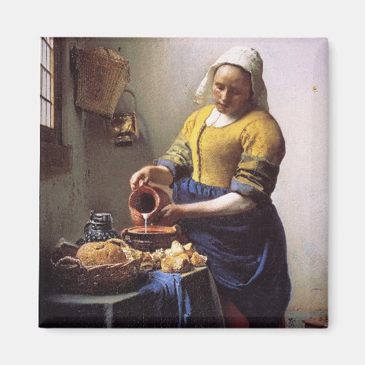 De Milkmaid Magneet (Voorkant)