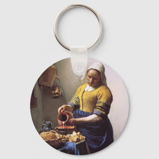 De Milkmaid Sleutelhanger (Voorkant)