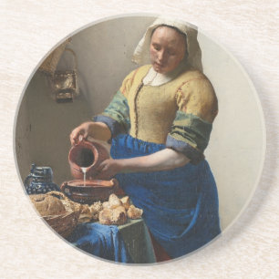 De Milkmaid Zandsteen Onderzetter
