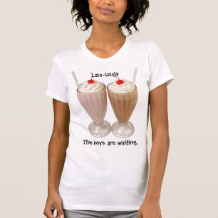 de milkshake, de jongens wacht, lala-Lalala T-shirt