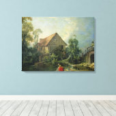 De Mill, 1751 Canvas Afdruk (Insitu (Houten vloer))