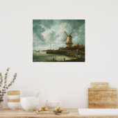 De Mill in Wijk-bij-Duurstede Poster (Keuken)