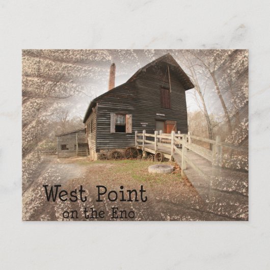 De Mill op West Point op de Eno Briefkaart (Voorkant)