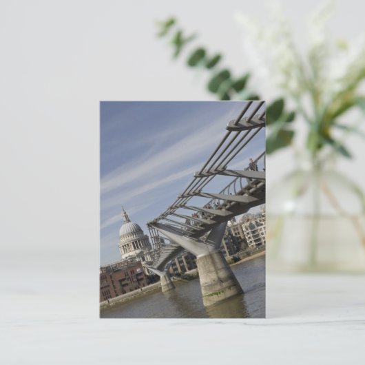 De Millenniumbrug Briefkaart (Staand voorkant)